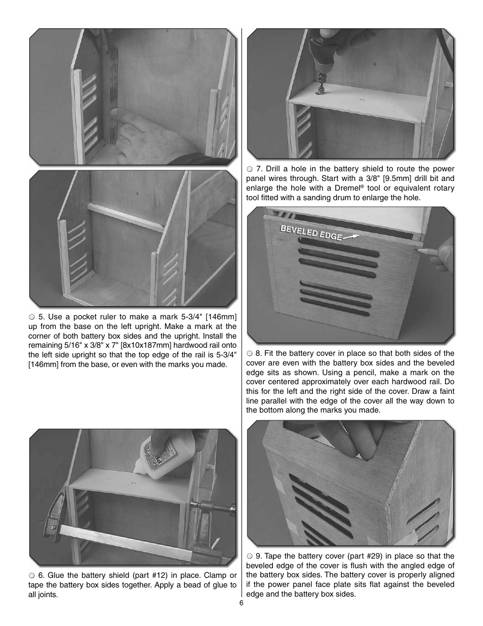 Carl Goldberg GBGP0102 User Manual | Page 6 / 16