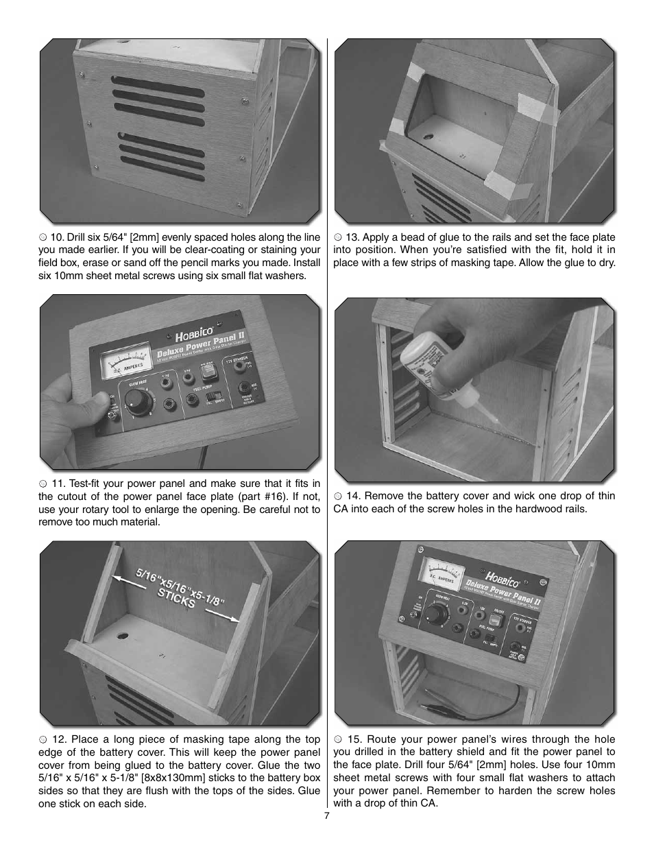 Carl Goldberg GBGP0102 User Manual | Page 7 / 16