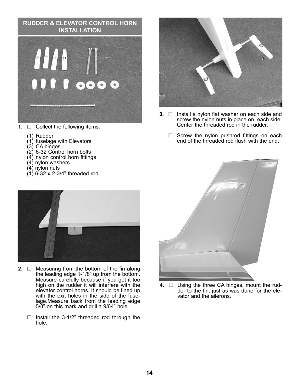 Carl Goldberg GBGA1077 User Manual | Page 14 / 30