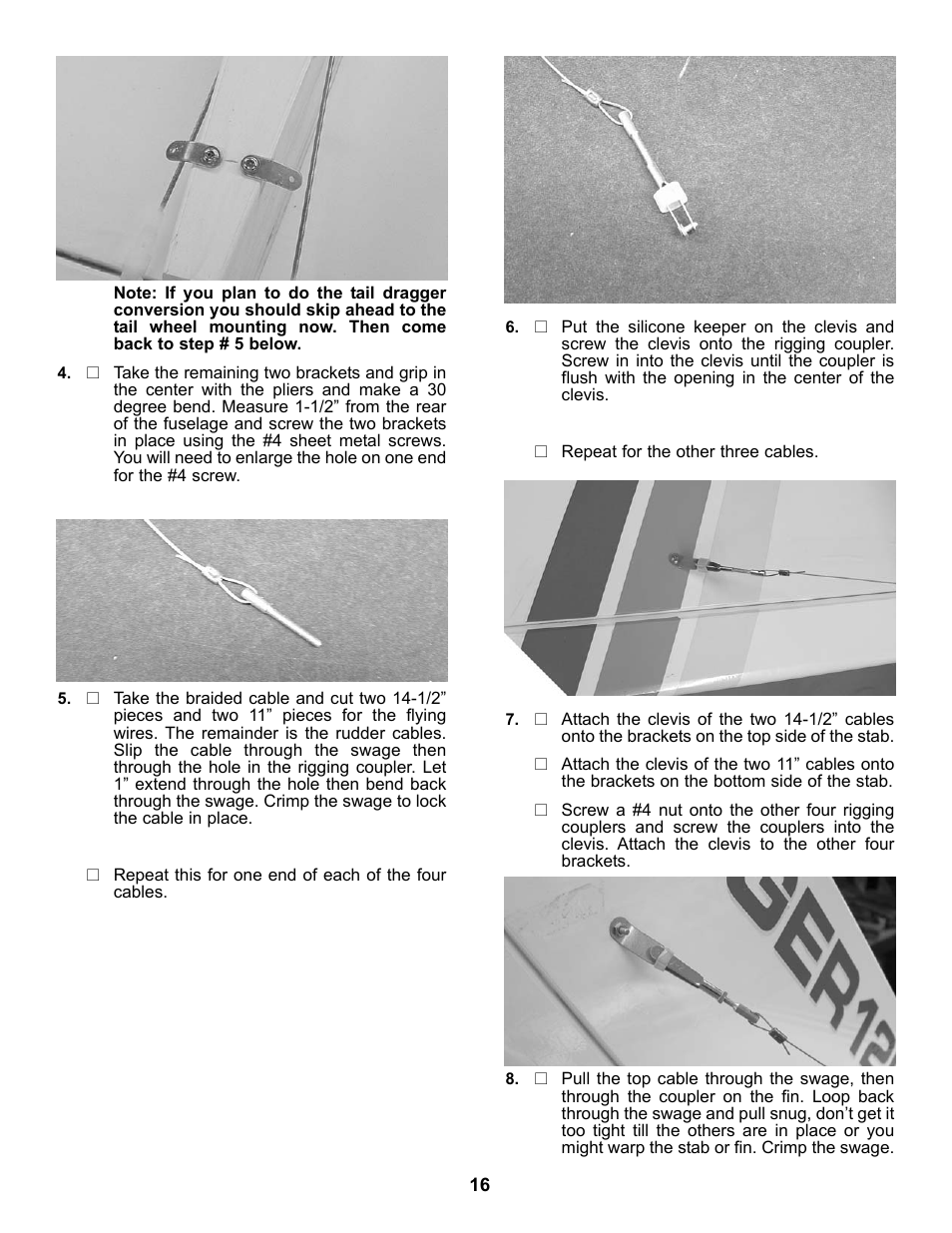 Carl Goldberg GBGA1077 User Manual | Page 16 / 30