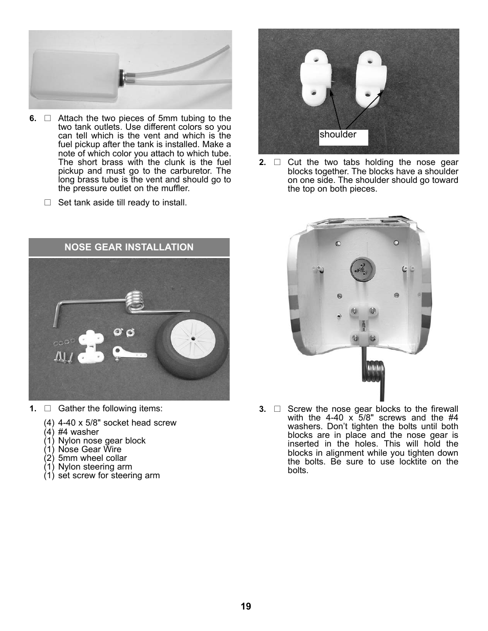 Carl Goldberg GBGA1077 User Manual | Page 19 / 30