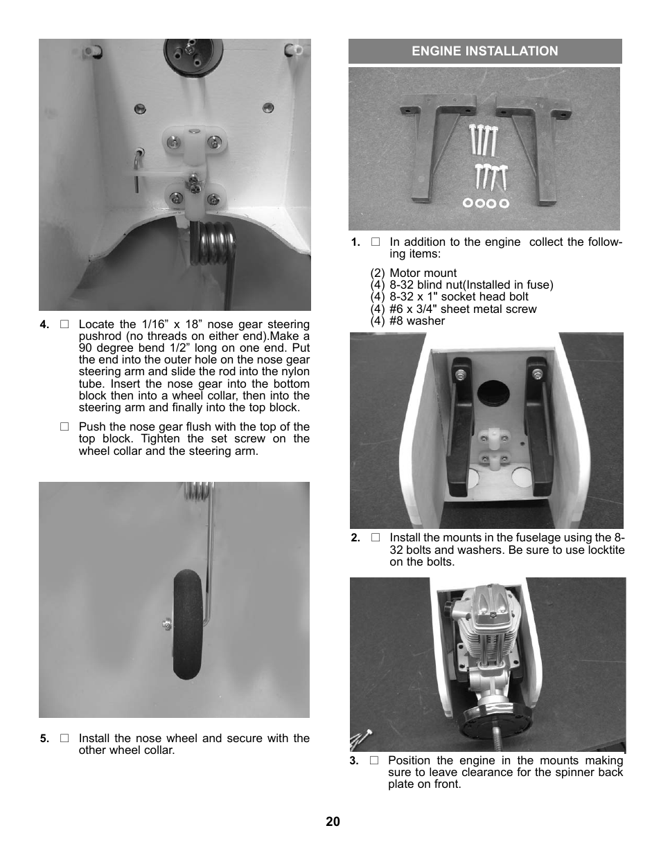 Carl Goldberg GBGA1077 User Manual | Page 20 / 30