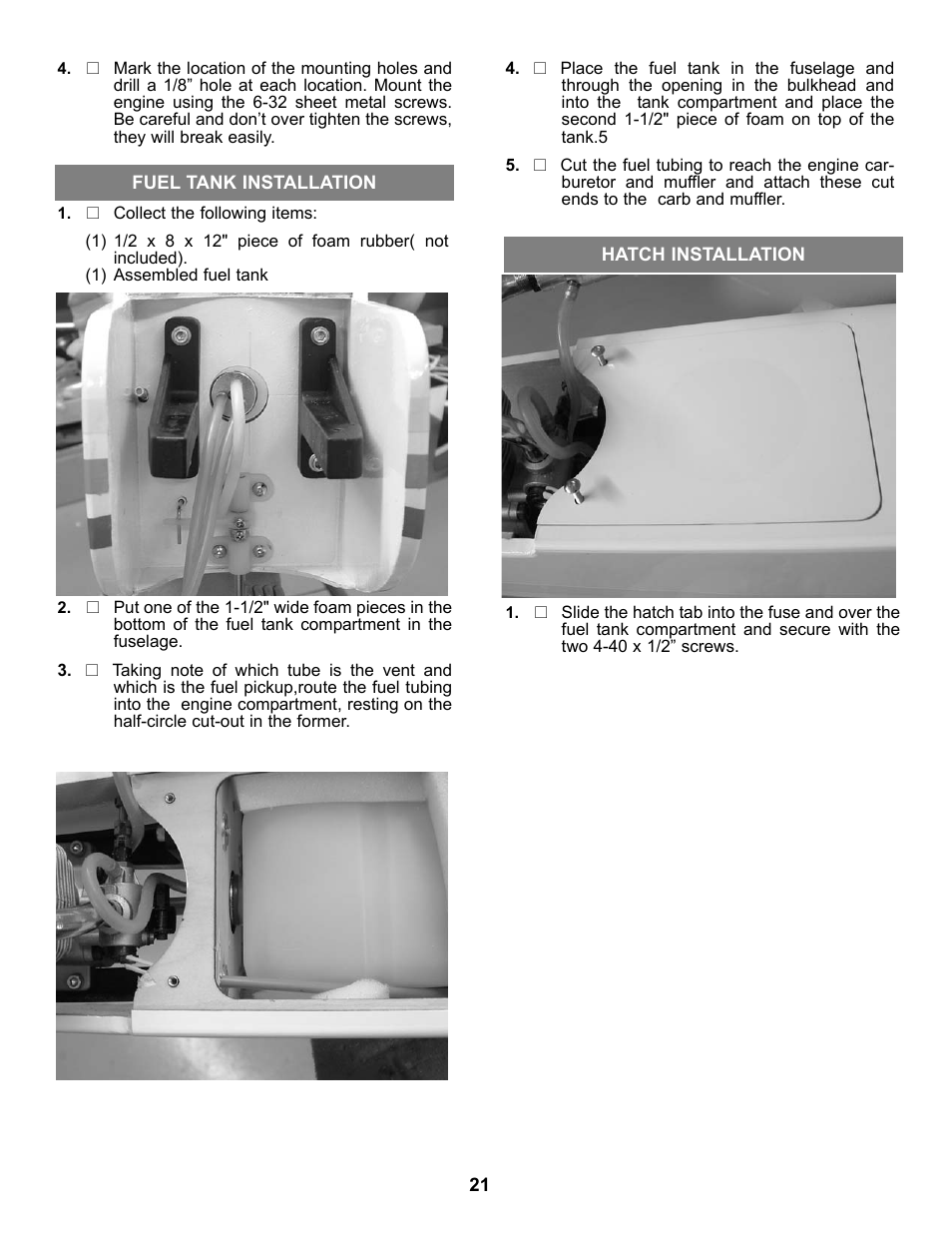 Carl Goldberg GBGA1077 User Manual | Page 21 / 30