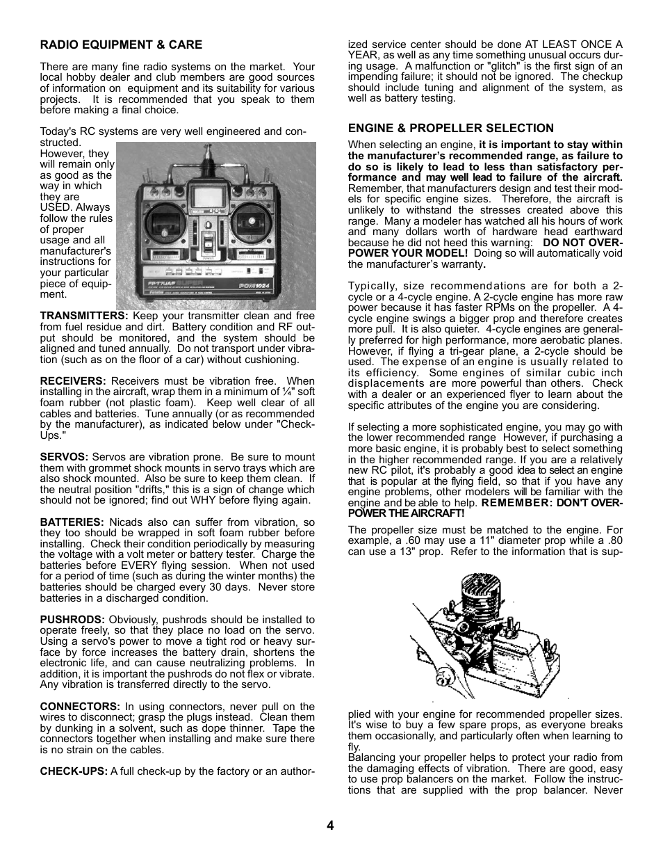 Carl Goldberg GBGA1077 User Manual | Page 4 / 30