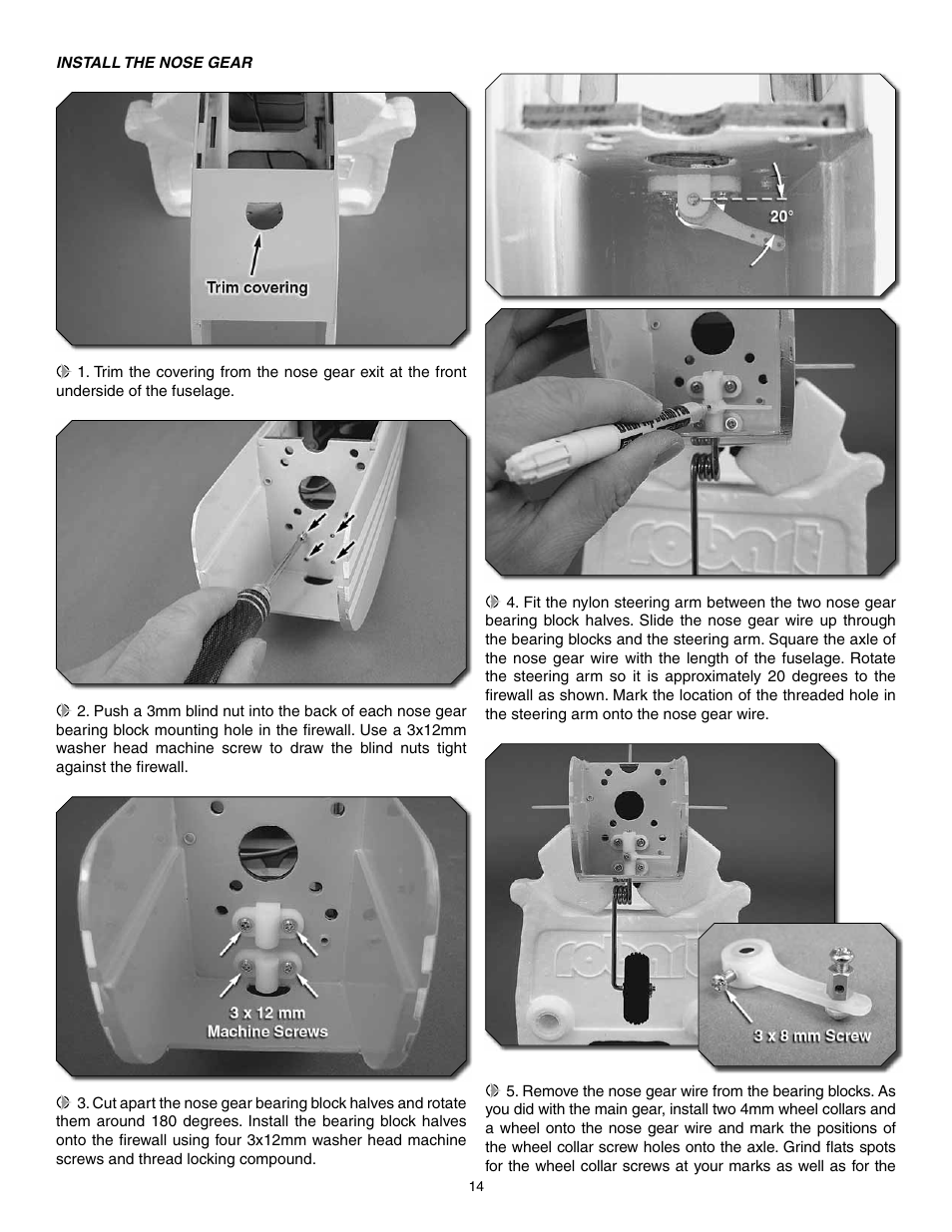 Carl Goldberg GPMA1966 Tiger 2 ARF User Manual | Page 14 / 24