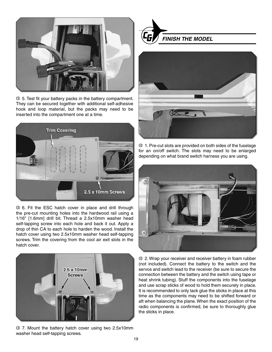 Carl Goldberg GPMA1966 Tiger 2 ARF User Manual | Page 19 / 24