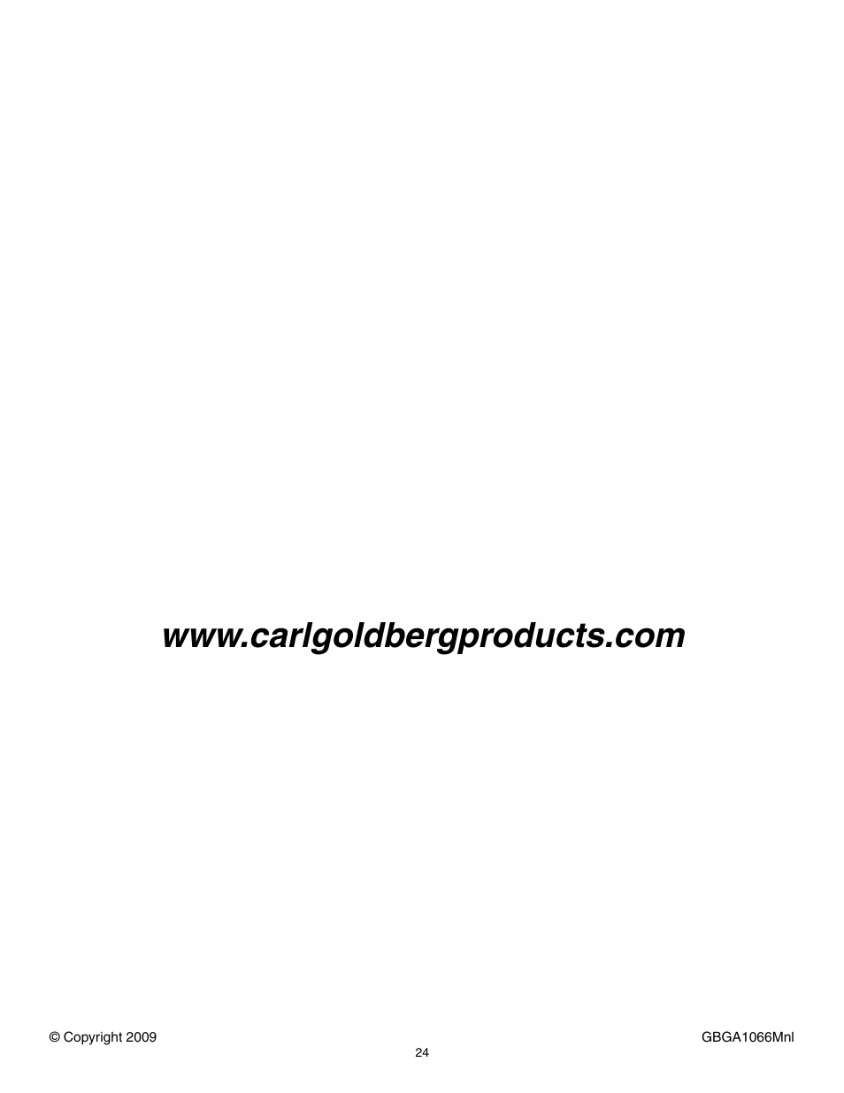 Carl Goldberg GPMA1966 Tiger 2 ARF User Manual | Page 24 / 24