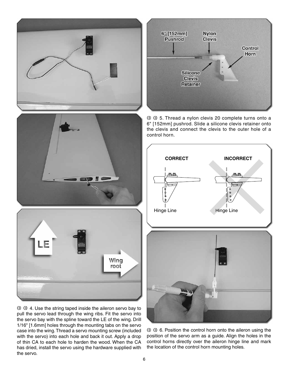 Carl Goldberg GPMA1966 Tiger 2 ARF User Manual | Page 6 / 24