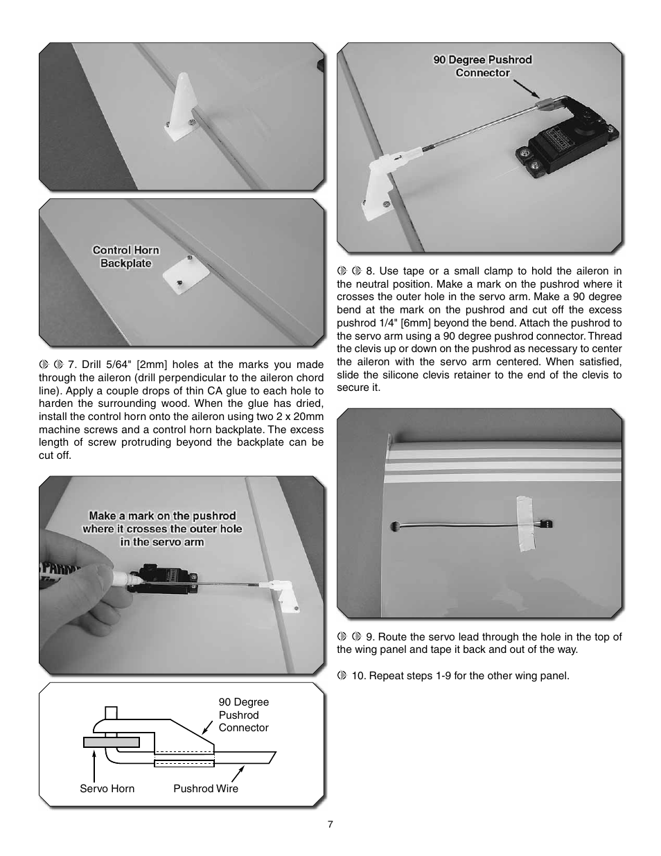 Carl Goldberg GPMA1966 Tiger 2 ARF User Manual | Page 7 / 24