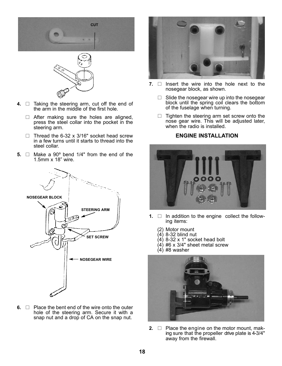 Carl Goldberg GPMA1968 Tiger 60 ARF User Manual | Page 18 / 27