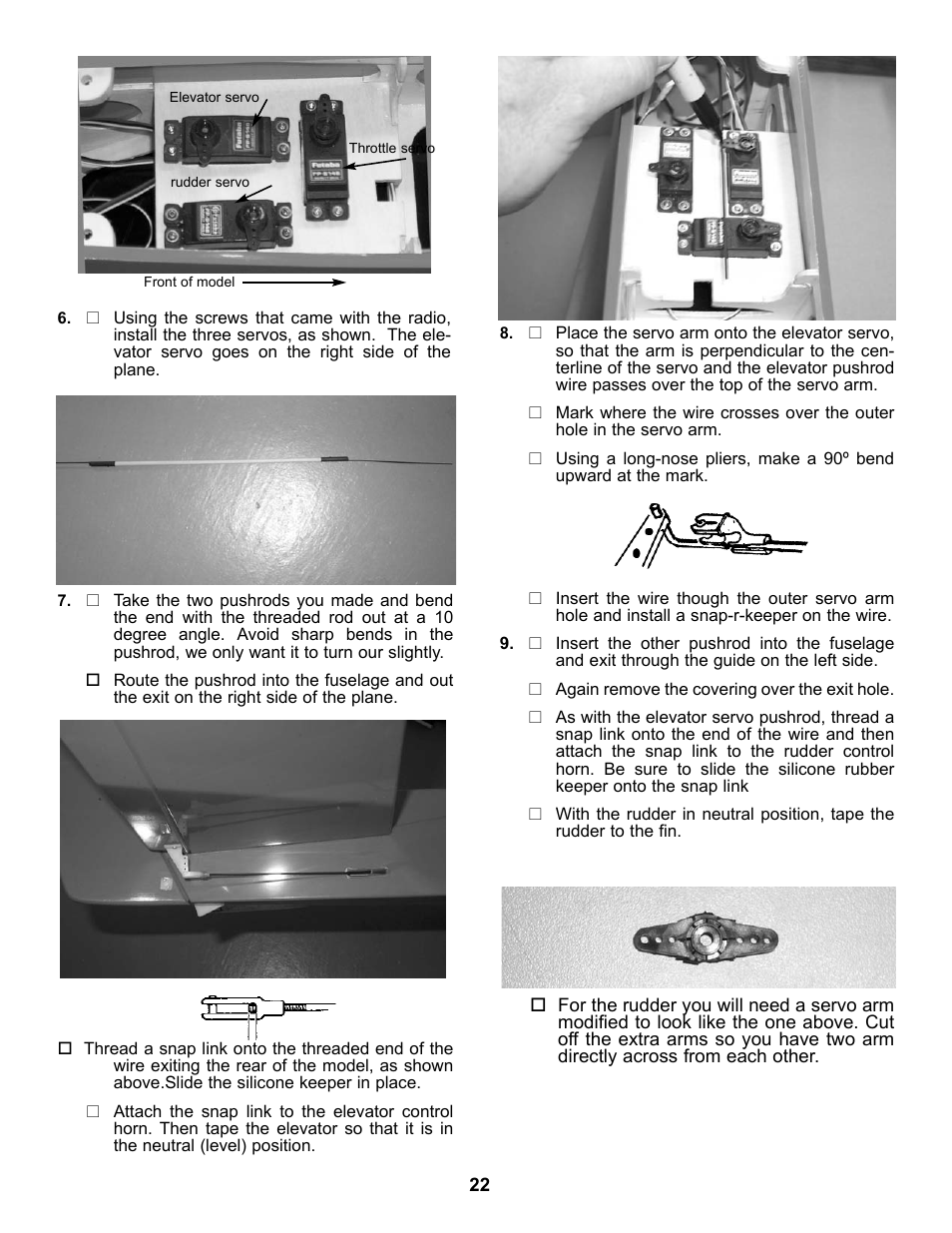 Carl Goldberg GPMA1968 Tiger 60 ARF User Manual | Page 22 / 27