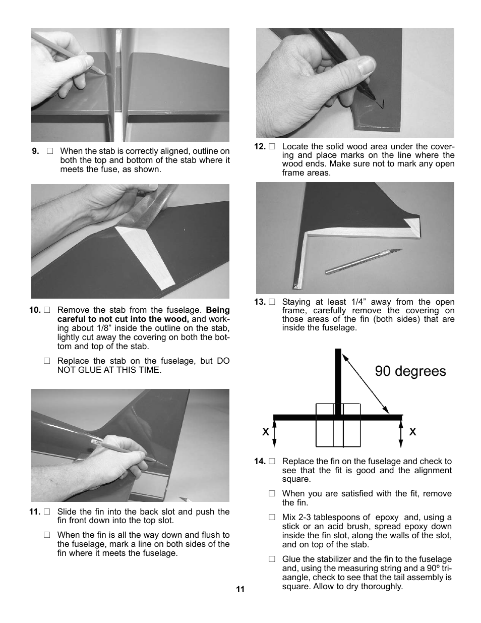 Carl Goldberg GBGA1053 User Manual | Page 11 / 31