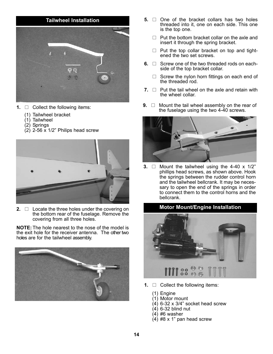 Carl Goldberg GBGA1053 User Manual | Page 14 / 31