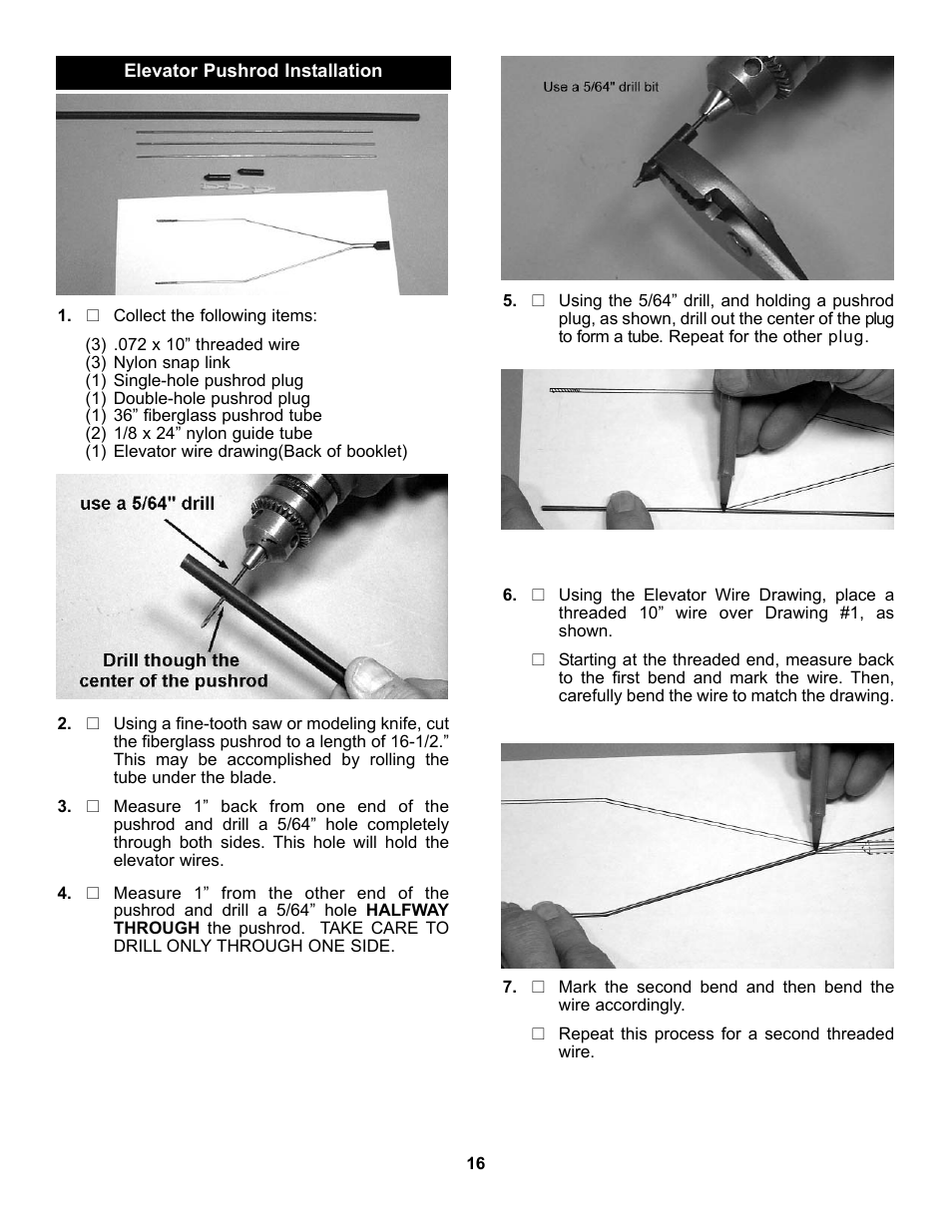 Carl Goldberg GBGA1053 User Manual | Page 16 / 31