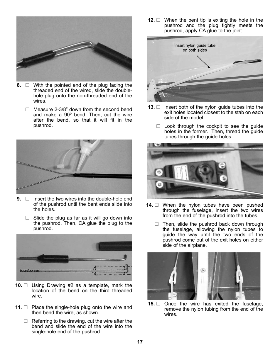 Carl Goldberg GBGA1053 User Manual | Page 17 / 31