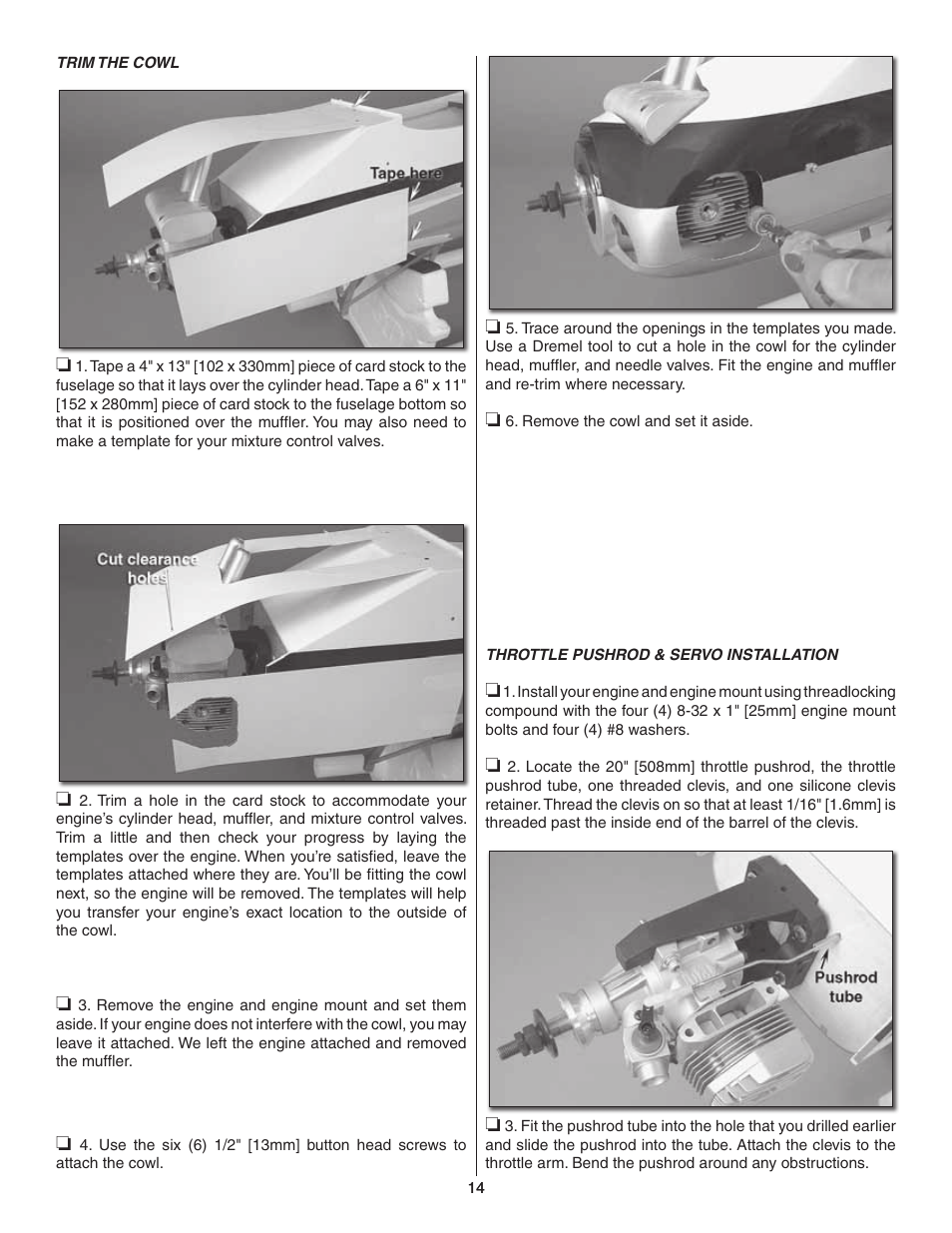 Carl Goldberg GBGA1047 User Manual | Page 14 / 24