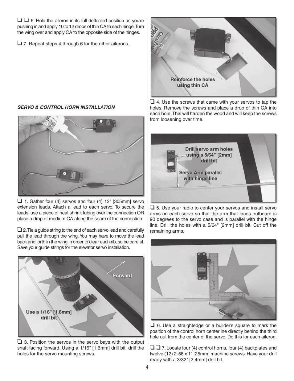 Carl Goldberg GBGA1047 User Manual | Page 4 / 24