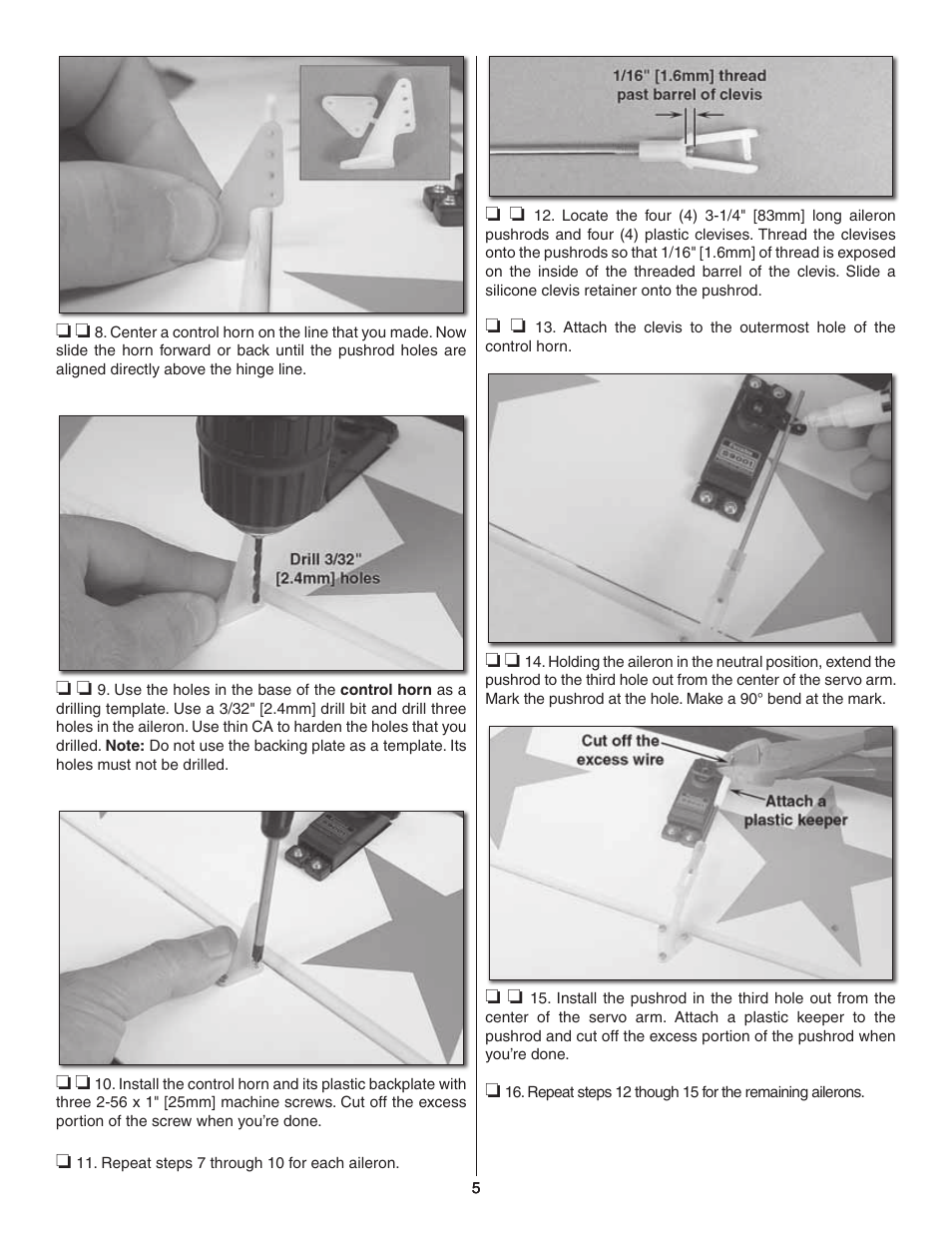 Carl Goldberg GBGA1047 User Manual | Page 5 / 24