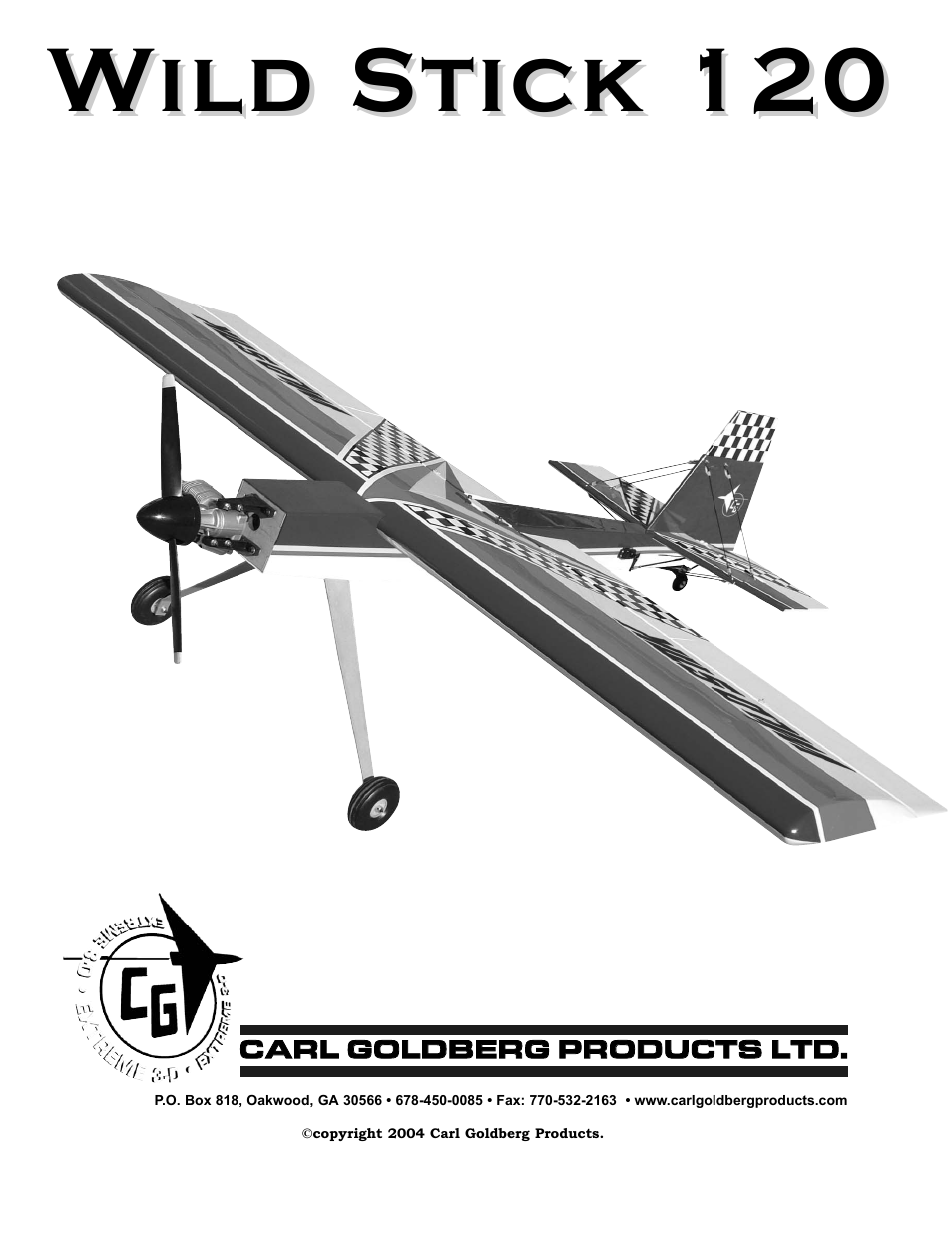 Carl Goldberg GBGA1084 User Manual | 24 pages