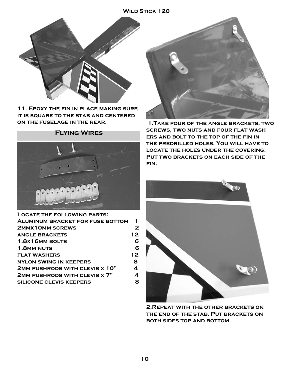 Carl Goldberg GBGA1084 User Manual | Page 10 / 24