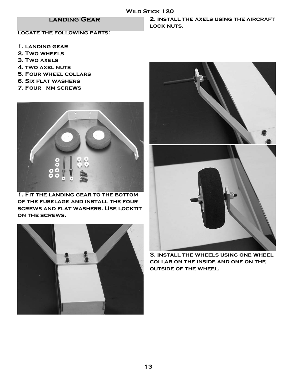 Carl Goldberg GBGA1084 User Manual | Page 13 / 24