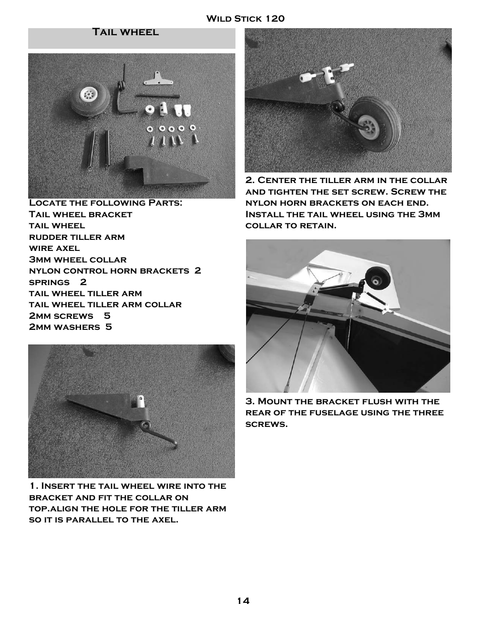 Carl Goldberg GBGA1084 User Manual | Page 14 / 24