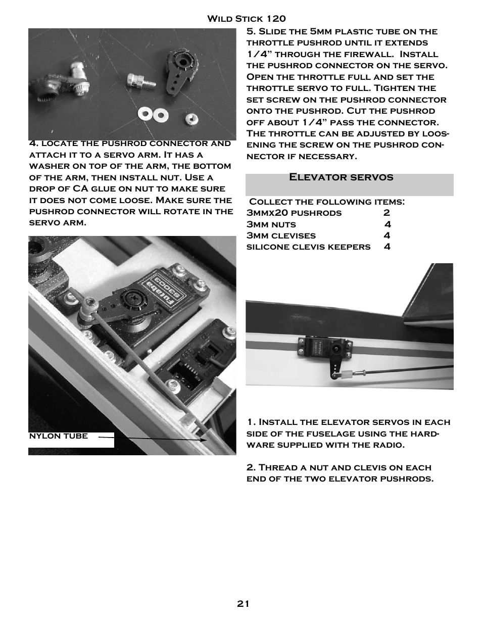 Carl Goldberg GBGA1084 User Manual | Page 21 / 24