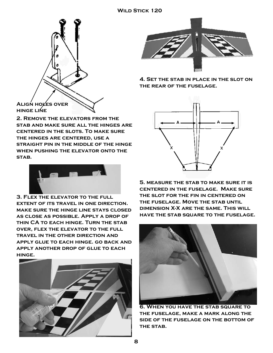 Carl Goldberg GBGA1084 User Manual | Page 8 / 24