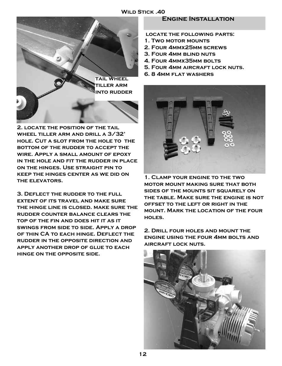 Carl Goldberg GBGA1083 User Manual | Page 12 / 20