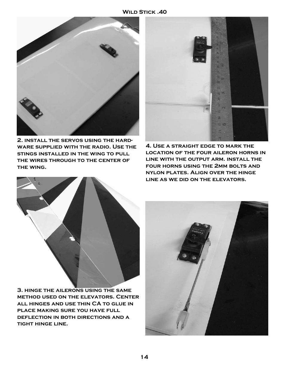 Carl Goldberg GBGA1083 User Manual | Page 14 / 20