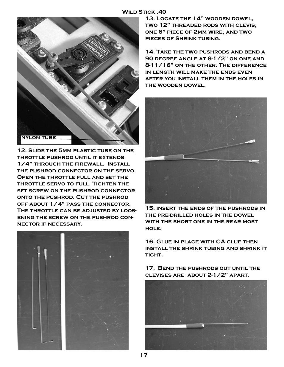 Carl Goldberg GBGA1083 User Manual | Page 17 / 20