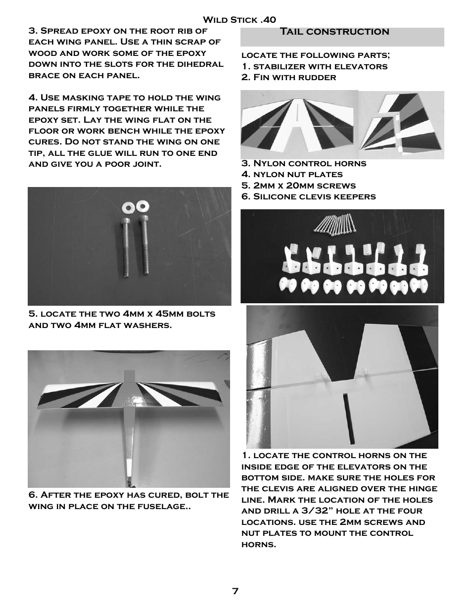 Carl Goldberg GBGA1083 User Manual | Page 7 / 20