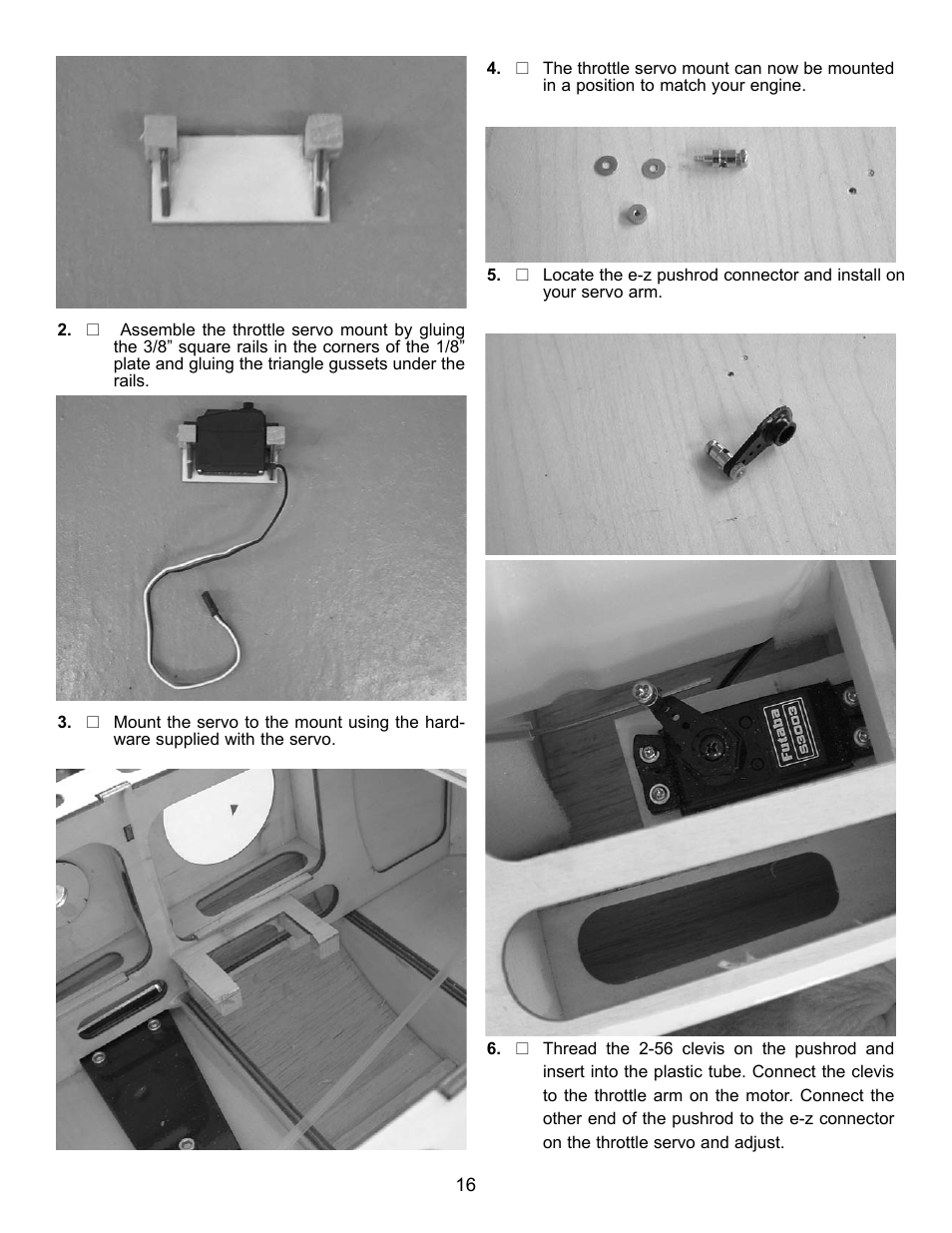 Carl Goldberg GBGA1043 User Manual | Page 16 / 21