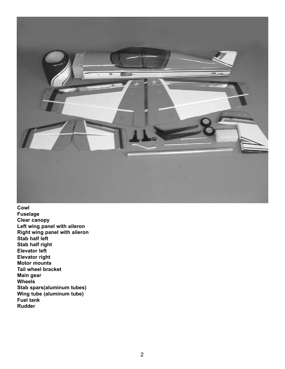 Carl Goldberg GBGA1043 User Manual | Page 2 / 21