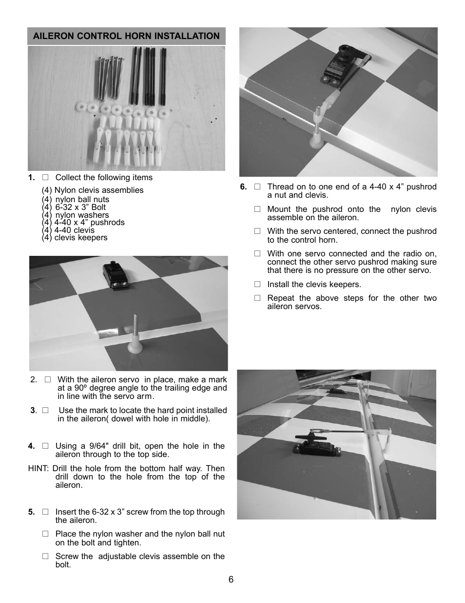 Carl Goldberg GBGA1043 User Manual | Page 6 / 21