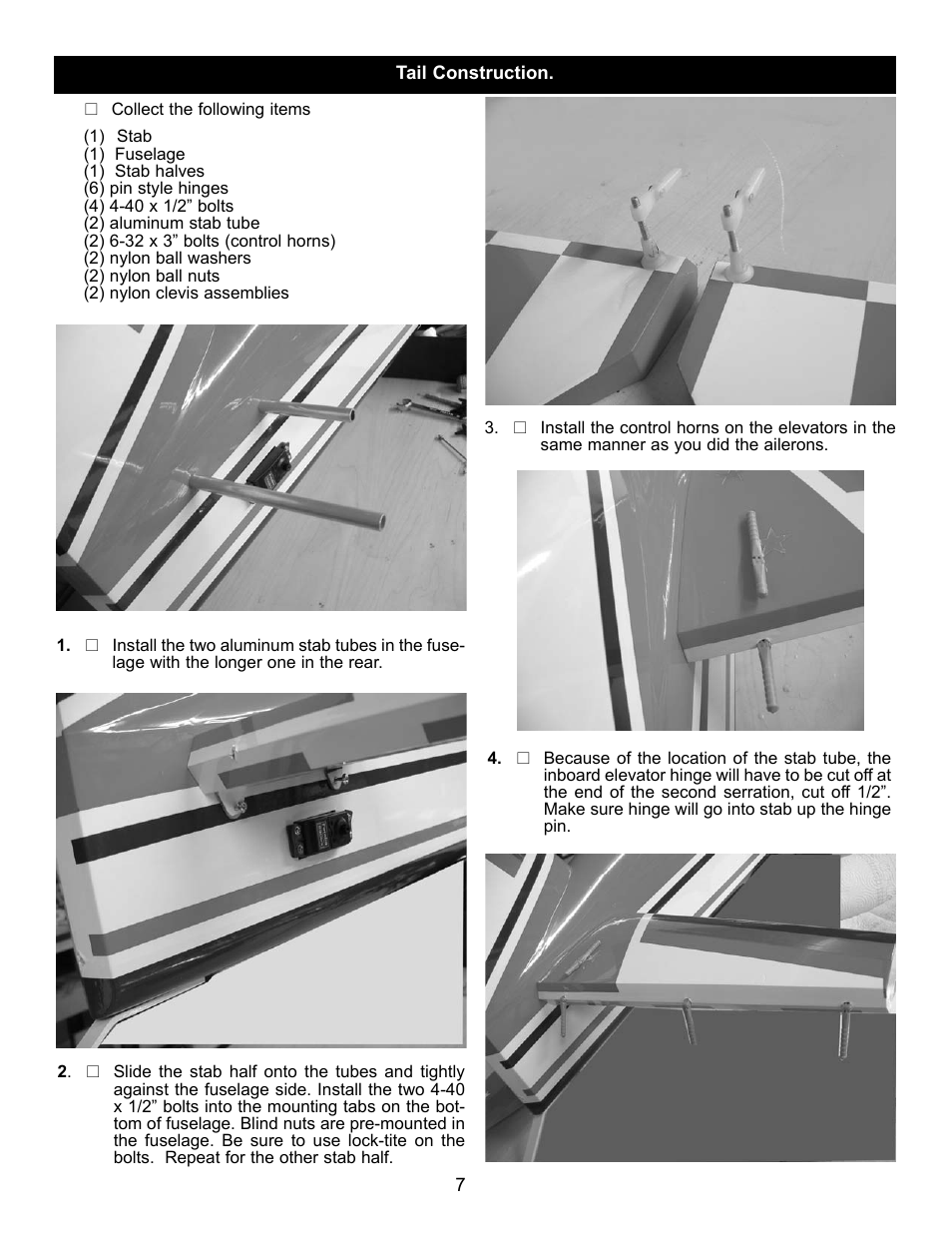 Carl Goldberg GBGA1043 User Manual | Page 7 / 21