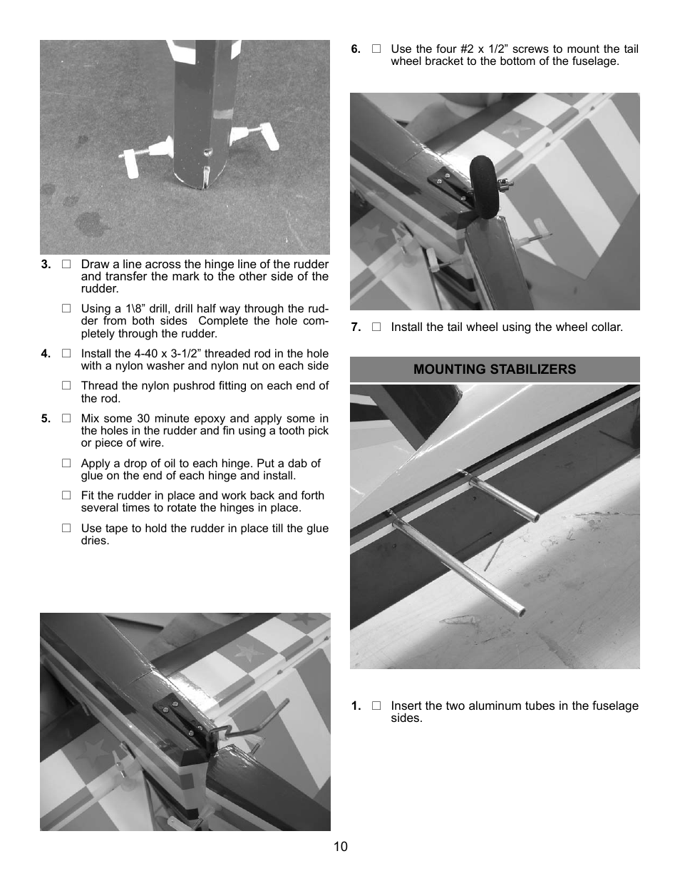 Carl Goldberg GBGA1044 User Manual | Page 10 / 22