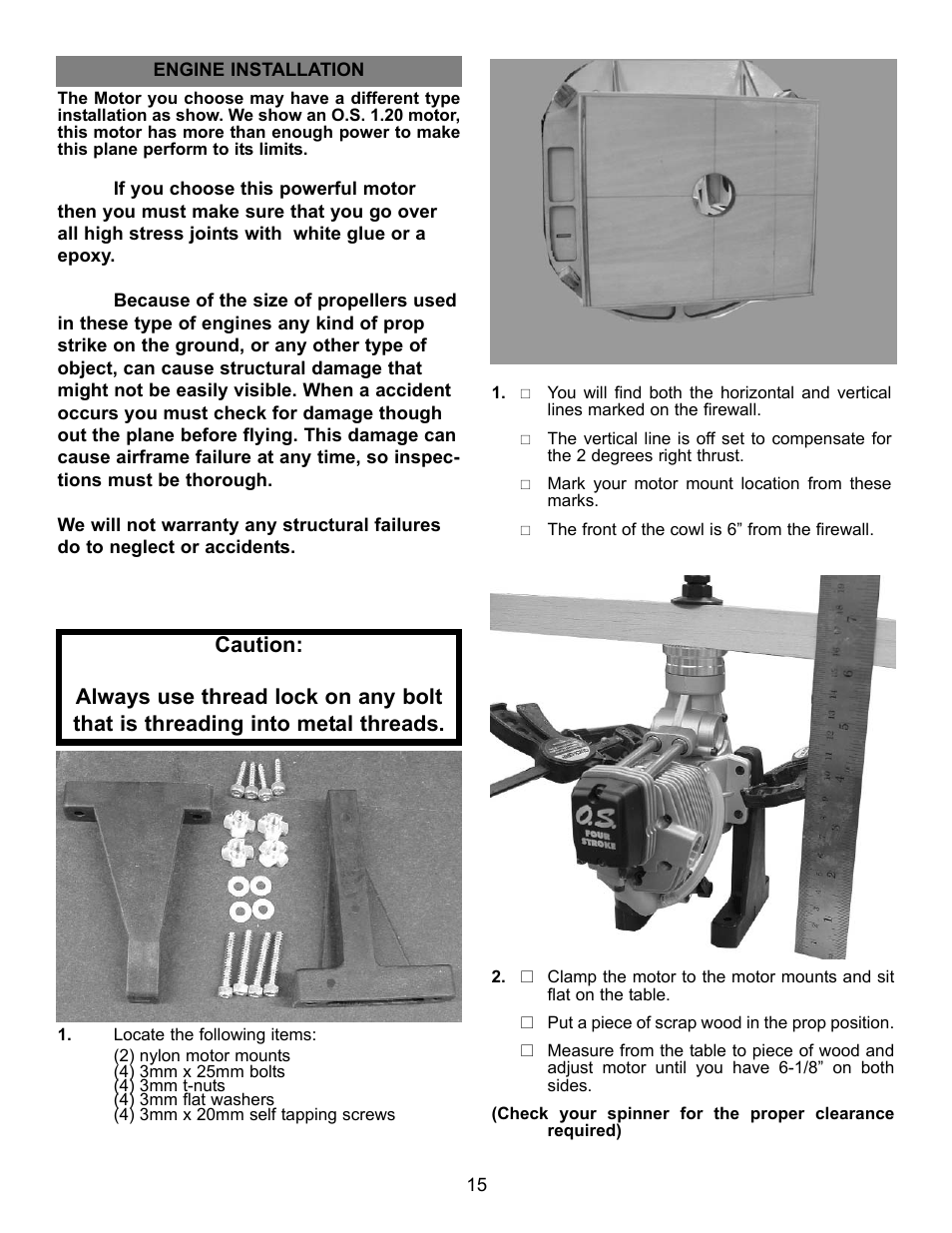 Carl Goldberg GBGA1044 User Manual | Page 15 / 22