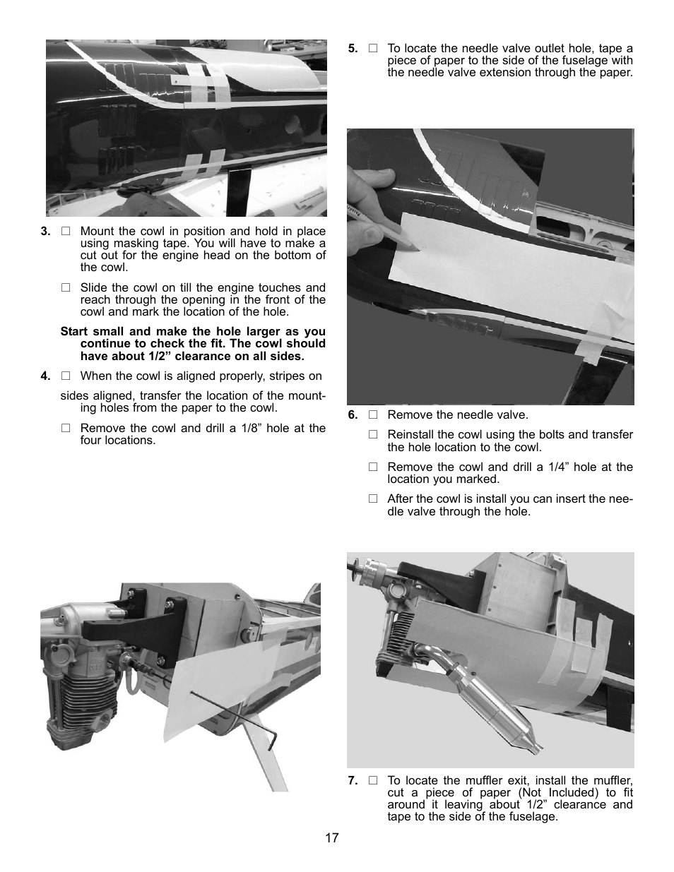 Carl Goldberg GBGA1044 User Manual | Page 17 / 22
