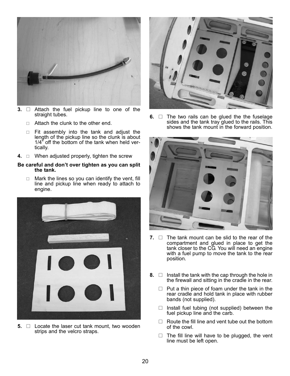 Carl Goldberg GBGA1044 User Manual | Page 20 / 22