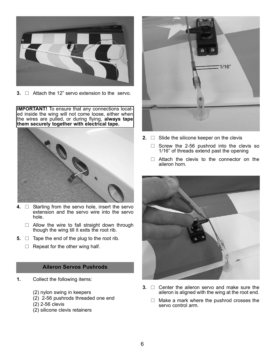Carl Goldberg GBGA1044 User Manual | Page 6 / 22