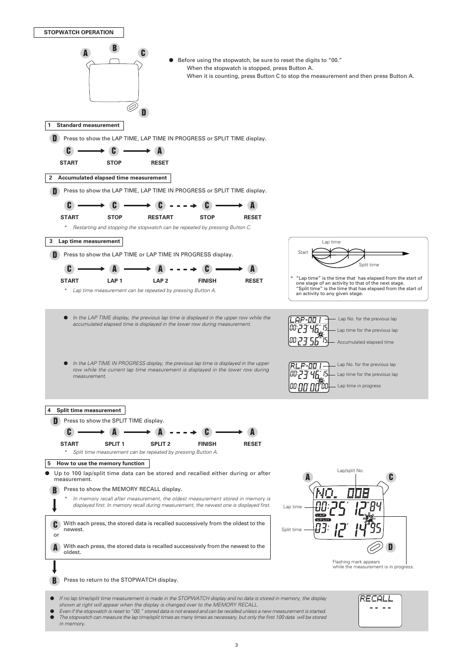 Dc a c, Ab c d, Dc c c | Da c, Db c a b | CEI S057 SEIKO User Manual | Page 3 / 5