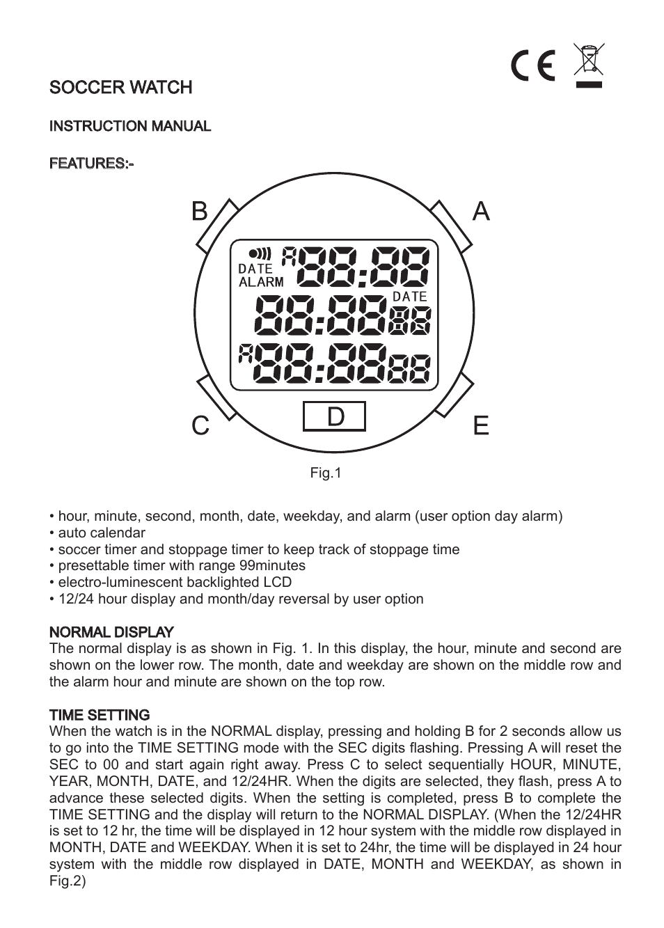 CEI 510 ULTRAK User Manual | 4 pages