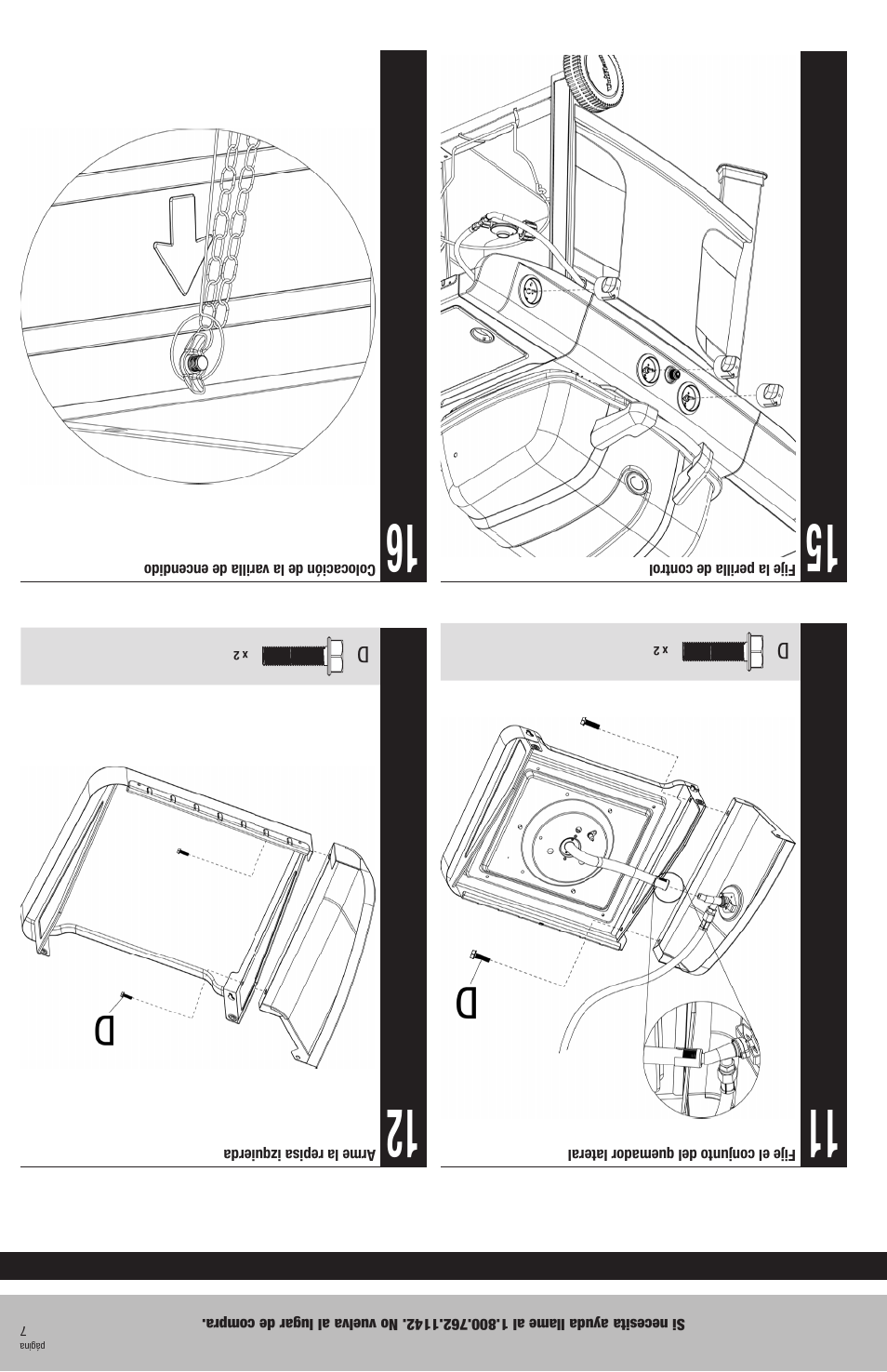 Blue Rhino GBC720W User Manual | Page 18 / 24