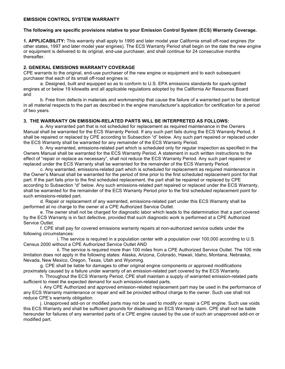 Champion Power Equipment 41534 User Manual | Page 29 / 30