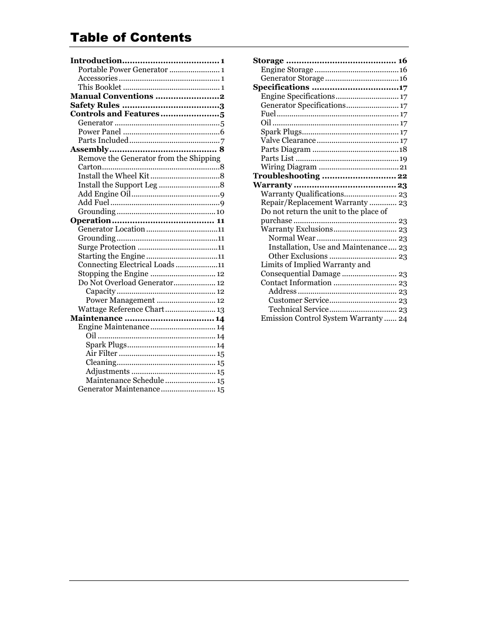 Champion Power Equipment 41153 User Manual | Page 3 / 29