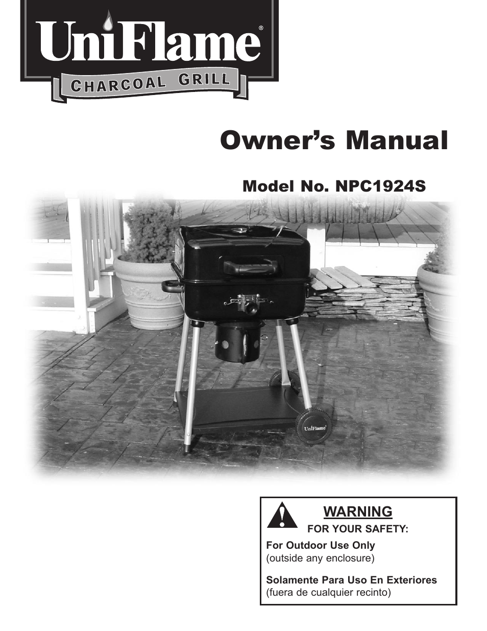 Blue Rhino NPC1924S User Manual | 28 pages