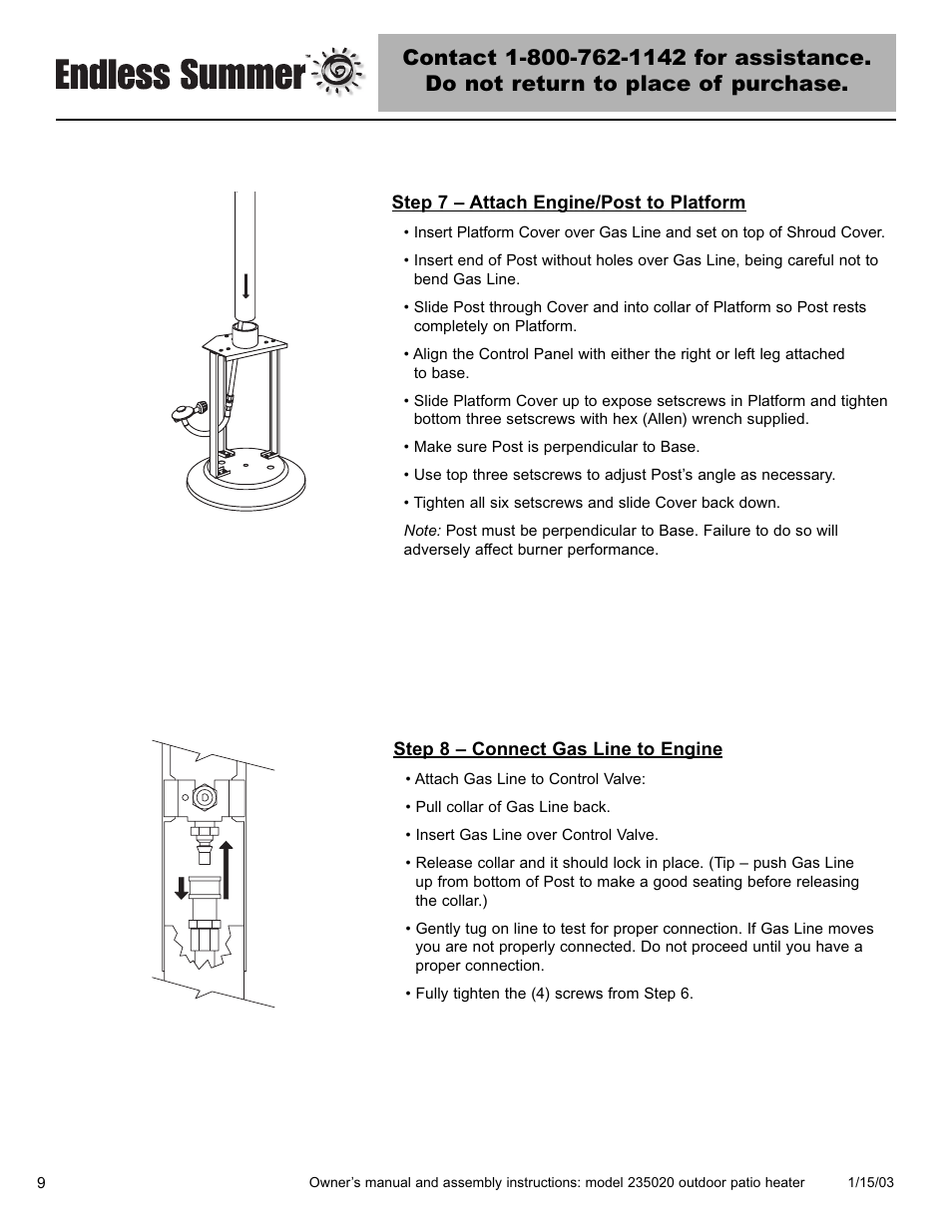 Blue Rhino 235020 User Manual | Page 10 / 44