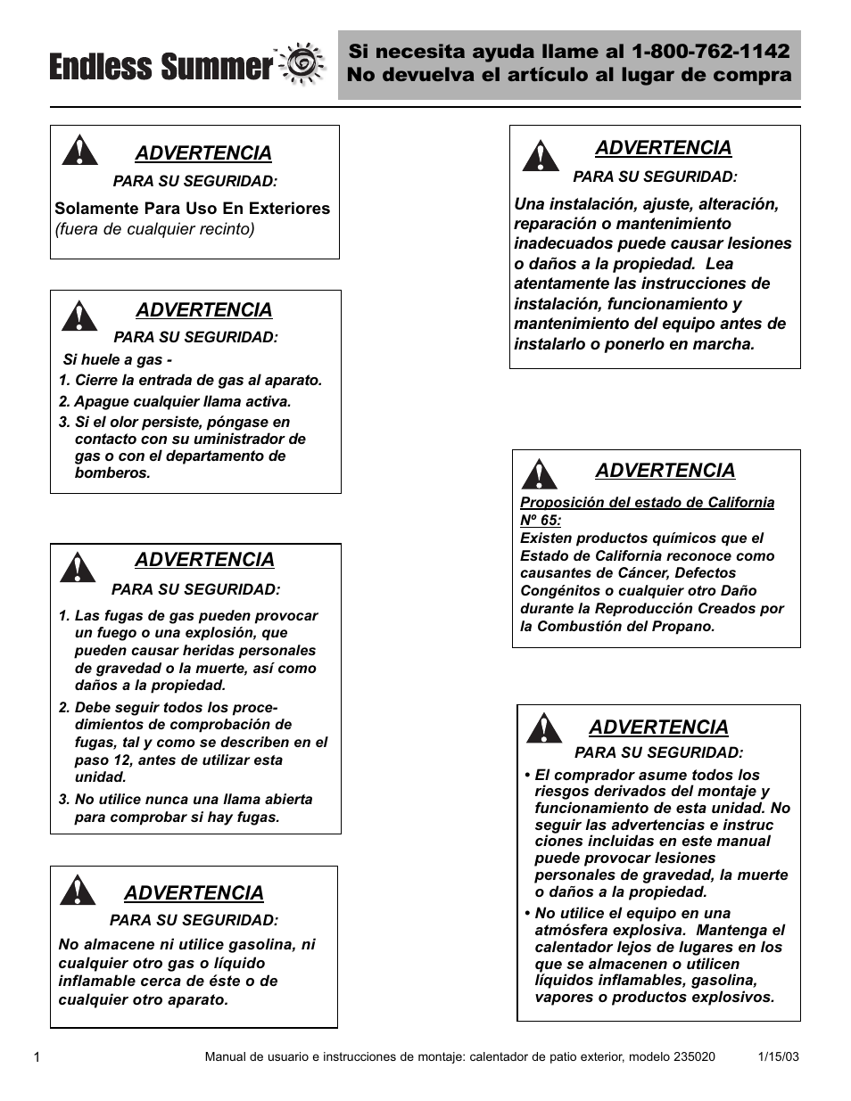Blue Rhino 235020 User Manual | Page 22 / 44