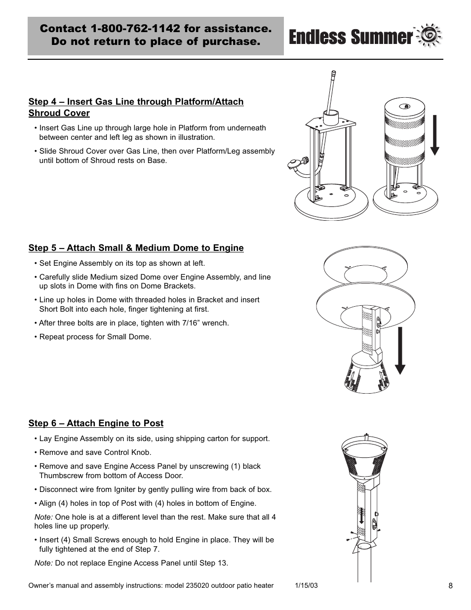 Blue Rhino 235020 User Manual | Page 9 / 44